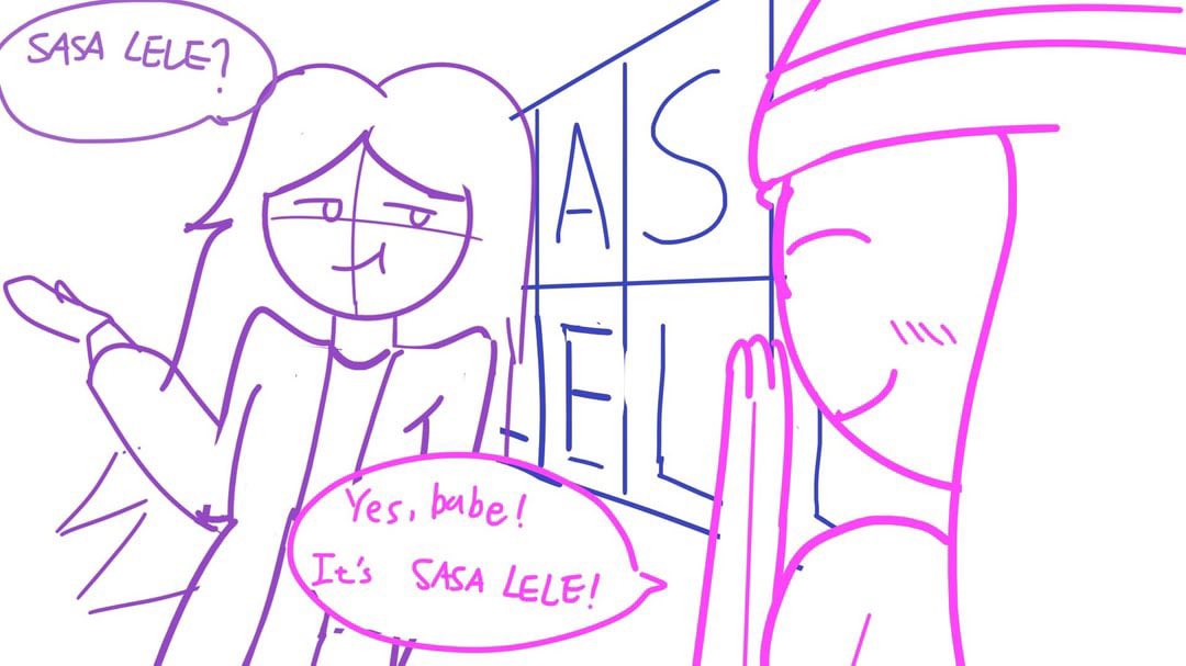 Lemoncan48763's tweet photo. SASA LELE? #adventure_time #bubbline #meme https://t.co/hi9vW6myY4