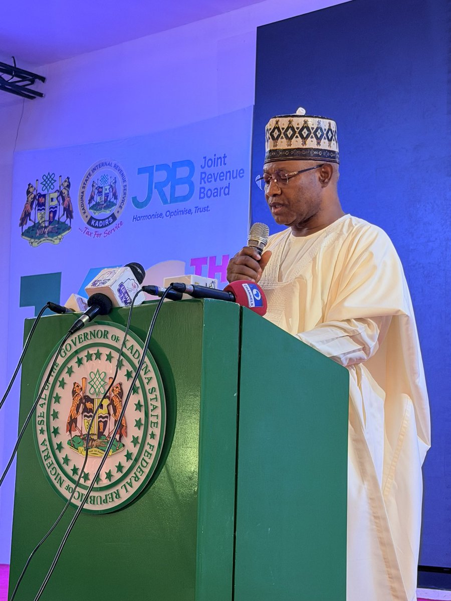 Abdool85's tweet photo. KADUNA UPDATE: The Executive Governor of Kaduna State, Senator Uba Sani, is serving as Special Guest of Honour to declare open the 160th meeting of the Joint Tax Board (JTB) at the Abba Kyari Banquet Hall.

Selecting Kaduna as host for this landmark gathering highlights the state's restored peace and safety, while signaling strong confidence in the impressive revenue growth driven by Governor Uba Sani’s administration.