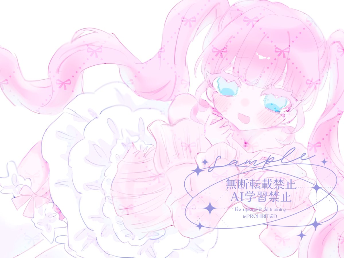 machi__0's tweet photo. 🎀イラスト企画🎀

単体、夢絵、詰め込み、デフォ等何でも描きます❕

参加方法　フォロー、RT
確率🆙　タグ付き引用、詳細リプ

⚠️サンプル利用します

 #夢絵企画 #無償夢絵企画 #イラスト企画 https://t.co/duXzYafWwx