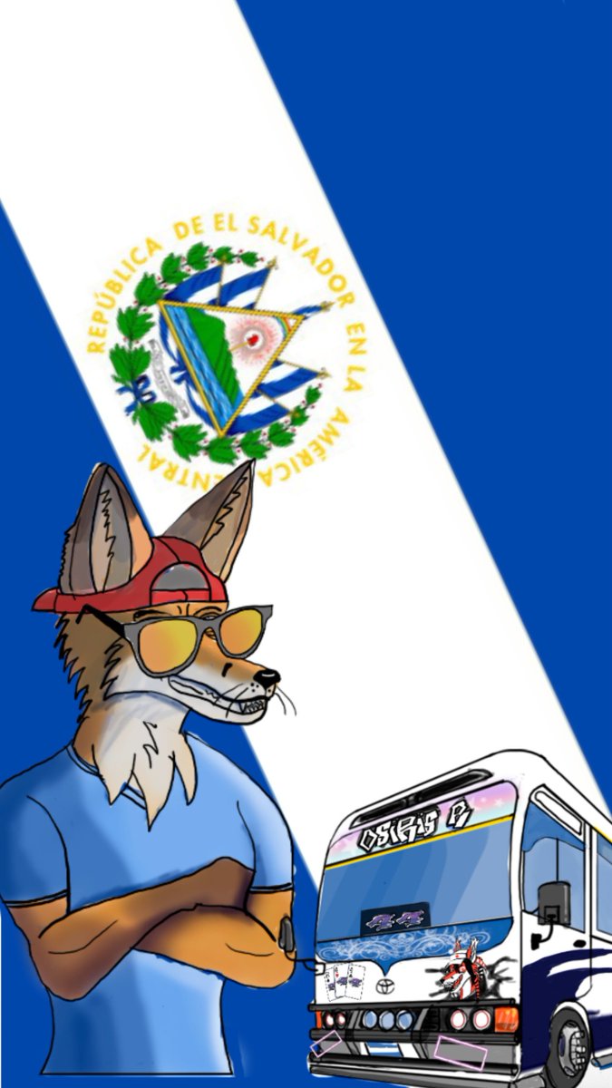 OsirisRyzen's tweet photo. Ya llegue pero bien patriotico...
#elsalvador
#furryㅤㅤㅤ 
#furryartㅤㅤㅤ 
#minibus https://t.co/xnE4jzbKdT