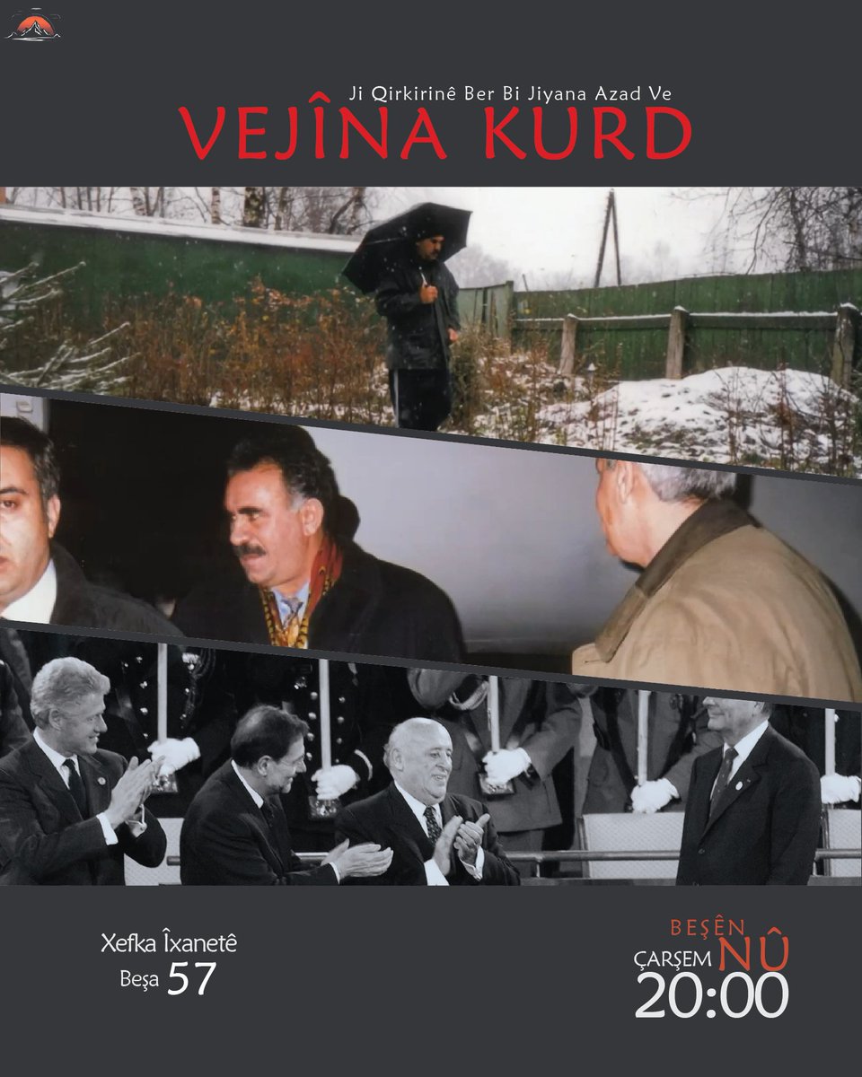kominatara's tweet photo. Xefka Îxanetê - Beşa 57

Beşên Nû îro saet 20.00’de di malpera me https://t.co/kQy7ux6yc5 û @SterkCand  Stêrk TV de!

#Vejînakurd #taradokumanter https://t.co/J3LJVpKzbz