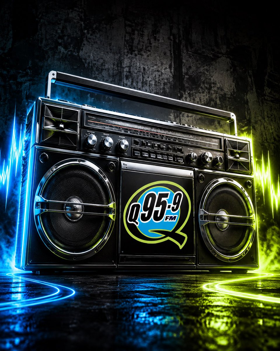 MamboOnTheRadio's tweet photo. 🎙️ WAKE UP WITH MAMBO ON THE RADIO! ☀️
📅 Monday – Friday
⏰ 6AM – 10AM
📻 Listen Live:
👉 95.9 FM on your radio
👉 https://t.co/glcD787qgx online
👉 Download the Q95.9 App https://t.co/GRCGYxRhcJ