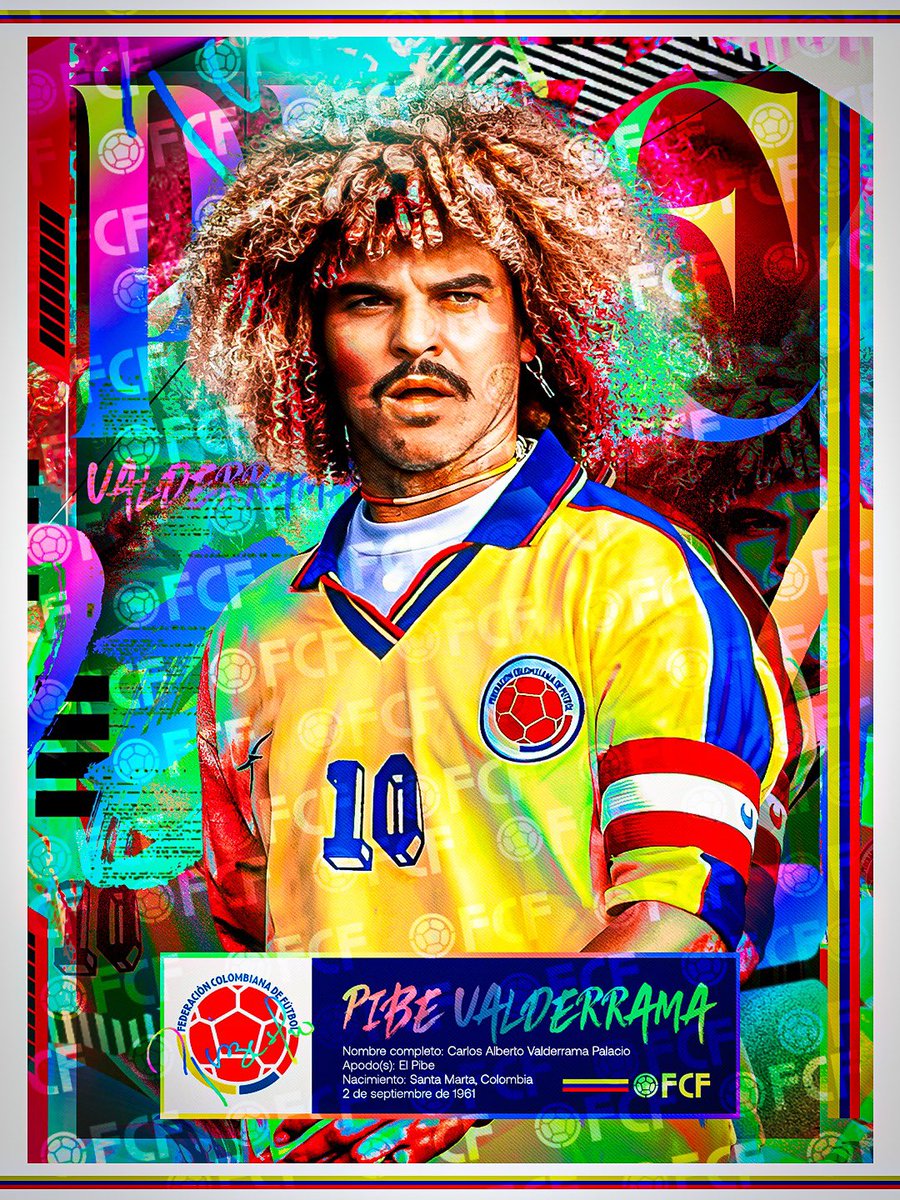 FCFSeleccionCol's tweet photo. ¡𝑭𝒆𝒍𝒊𝒄𝒊𝒕𝒂𝒄𝒊𝒐𝒏𝒆𝒔, 𝑷𝒊��𝒆! 👑🎊

Celebramos el cumpleaños de una leyenda de nuestro equipo. ⭐ https://t.co/0nhWNrx9wa