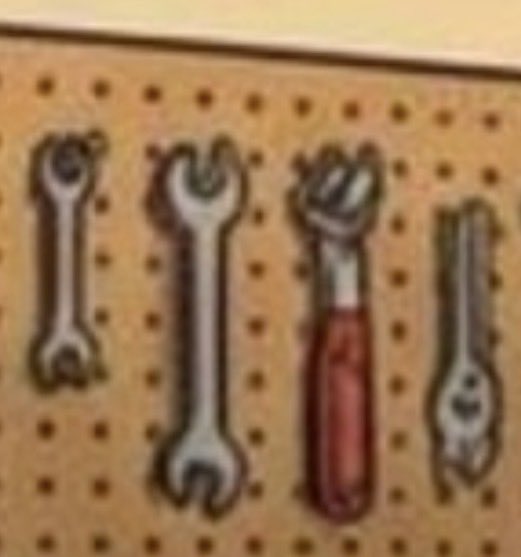 ShamieDoug's tweet photo. @80s_channel How does an open-ended spanner hang in mid air? https://t.co/7ilwVA2533