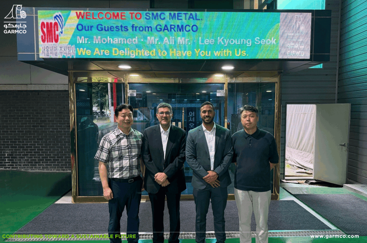 garmco_official's tweet photo. As part of its ongoing efforts to strengthen its international presence and expand its customer base, GARMCO’s Sales Team conducted a business visit to South Korea, where they met with a number of existing and potential customers. https://t.co/DsZas2MbLv