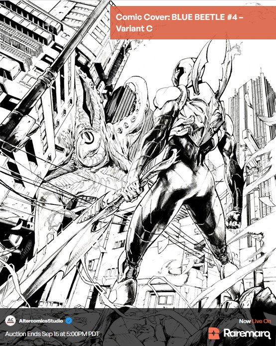 AltercomicsST's tweet photo. 🔥 Fico Ossio is part of Raremarq’s Original Published Art Auction!
We’re excited to be part of Raremarq’s
#FicoOssio #AlterComicsStudio #Raremarq #OriginalArt #ComicArt #OriginalComicArt #ArtCollectors #ComicArtCollectors https://t.co/bk6F8iEtjL
