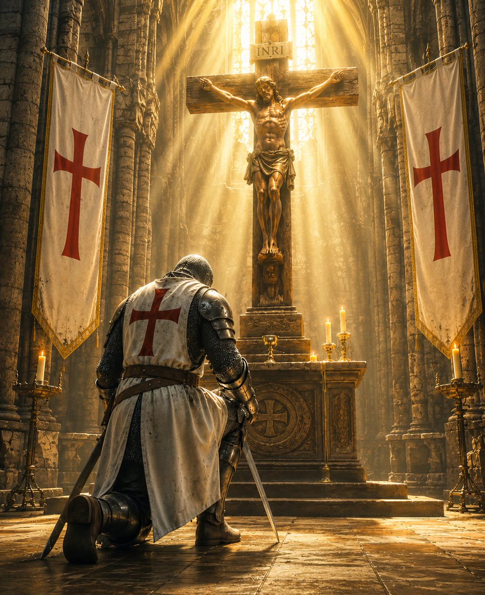 CaporalLusignan's tweet photo. Quand les genoux plient devant Dieu, l’âme se relève ✝️ https://t.co/3tawFcTa8J