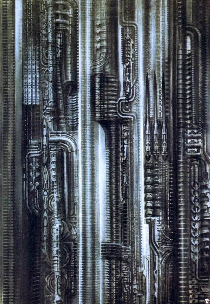 amalgamatomaton's tweet photo. Giger https://t.co/iKpNuLLJuD