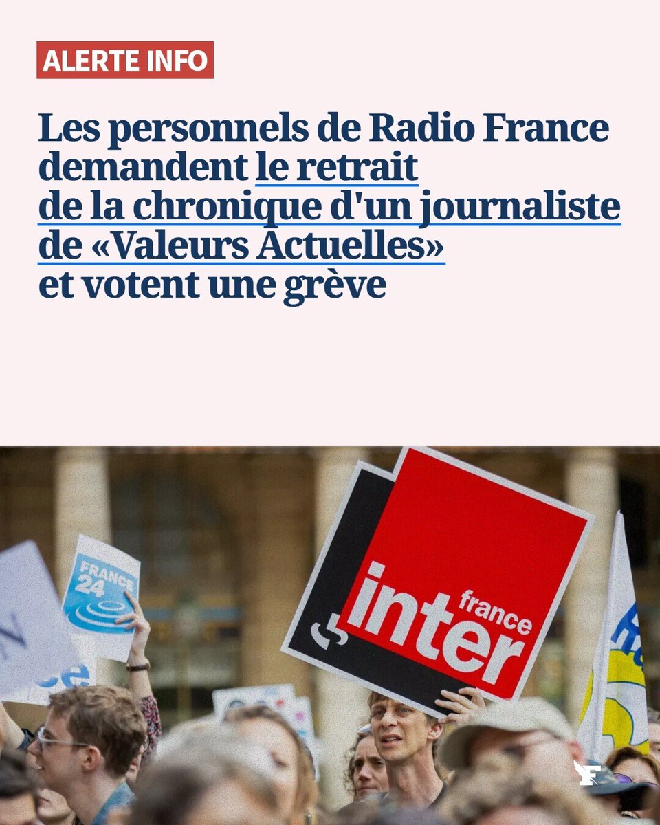 Encore une fois, le service public se fait remarquer pour sa grande intolérance : Des syndicats veulent faire grève pour empêcher un journaliste de Valeurs actuelles d’intervenir à l’antenne.
Quand certains veulent choisir qui a le droit de parler, ce n’est plus le pluralisme :