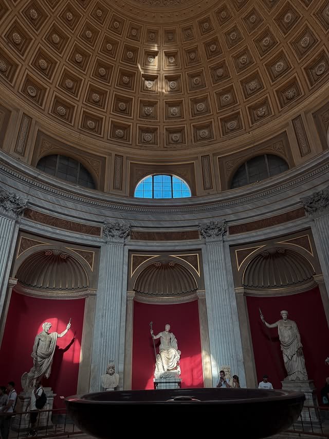Natagchai's tweet photo. A sensory crescendo from the cellar's seared offering to the rotunda's celestial grandeur. A Roman idyll of epicurean artistry and timeless architecture, framed by life's smallest encounters. https://t.co/JXoTCdxTtf