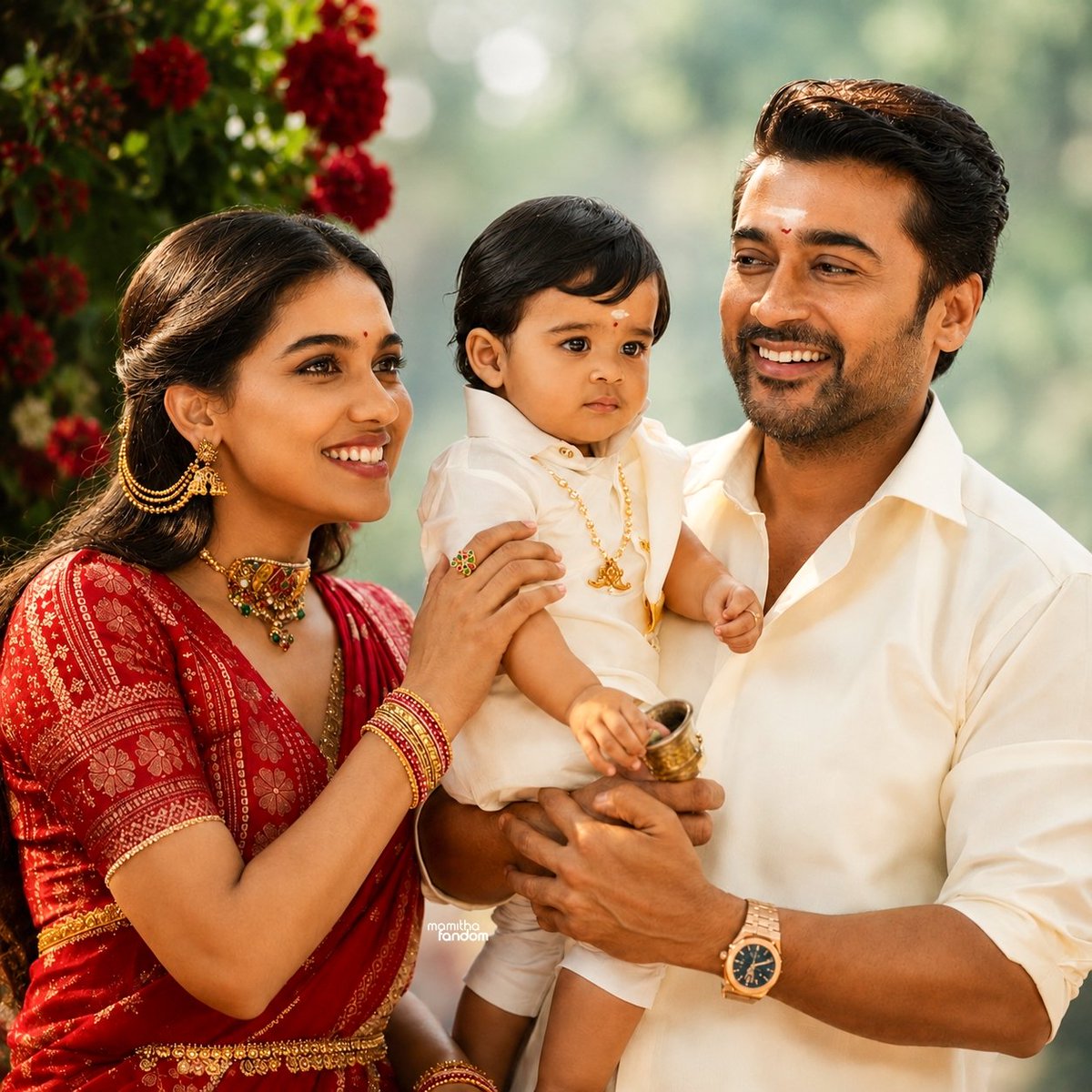 mamithafandom's tweet photo. Their Eye Contact Cuteunnggaaa ❤️ 🤌🫶

#Suriya #Mamitha #MamithaBaiju https://t.co/xCCVWSGLEs