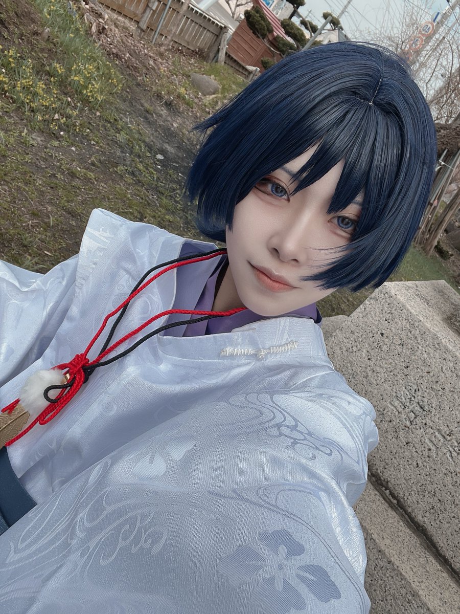 fuirumuni_tuita's tweet photo. ※Cosplay
だい〜ぶ前の傾奇者自撮り😌 https://t.co/IA0vJwX22X