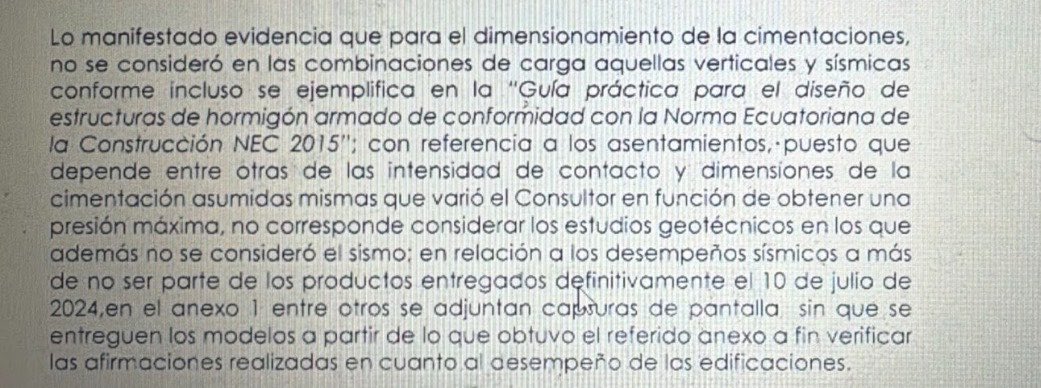 JohnMachado86's tweet photo. La Contraloría señala que no hay evidencia de que los hospitales hayan cumplido con la Norma Ecuatoriana de Construcción en lo que tiene que ver con el desempeño sísmico. Según el examen no hay evidencia de que se hayan tomado las medidas de seguridad correspondientes en caso de un temblor, esto en los diseños de ingeniería estructural.