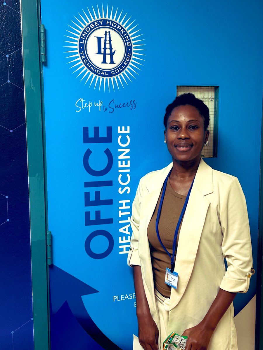 Lindsey_HTC's tweet photo. Please join us in welcoming our new Dental Assisting Instructor, Ms. Lamont!🦷✨
We are excited to have her join our team and look forward to the knowledge, experience, and dedication she will bring to our students. #YourBestChoiceMDCPS #StepUpToSuccess https://t.co/s0nlJFSQWQ