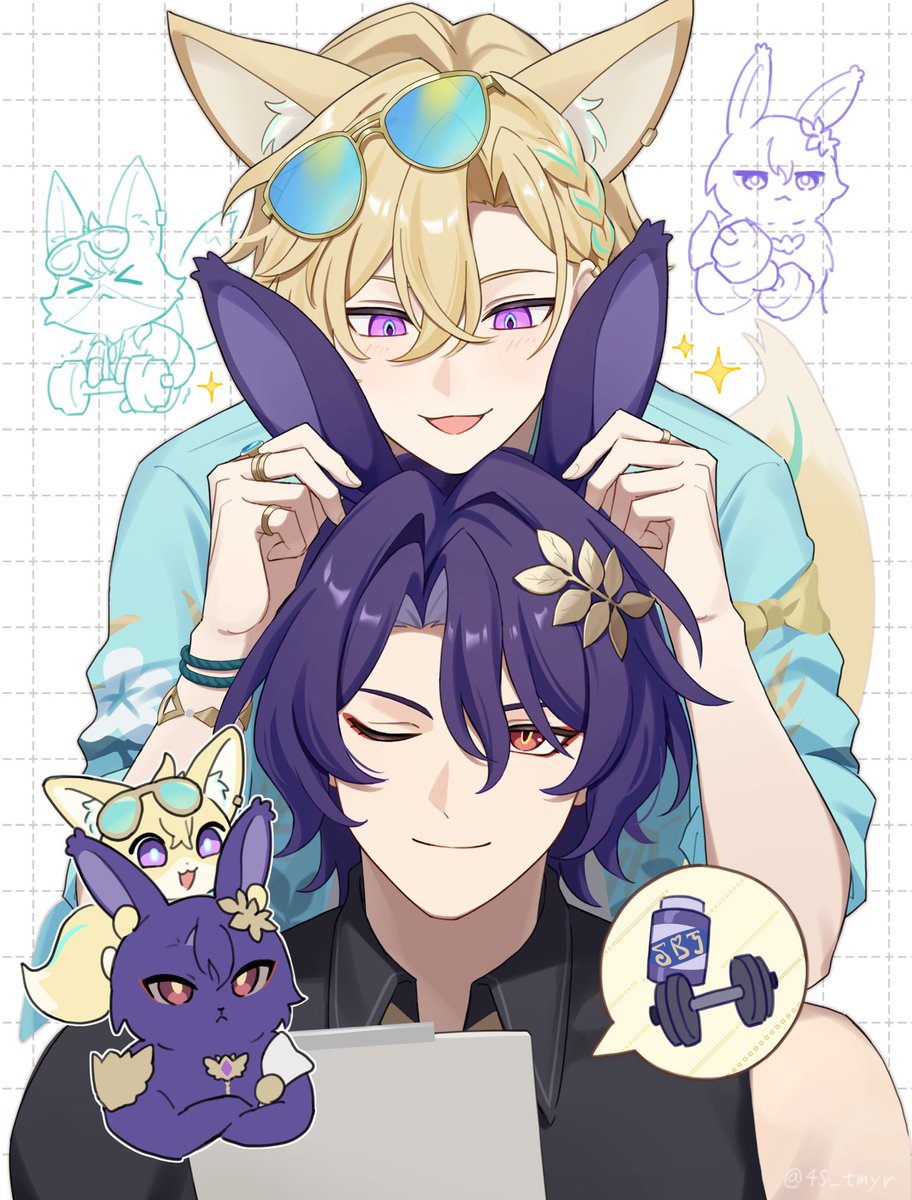 45_tmyr's tweet photo. ﾚｲﾁｭﾘ🐰🦊 https://t.co/t91LVWqdwt