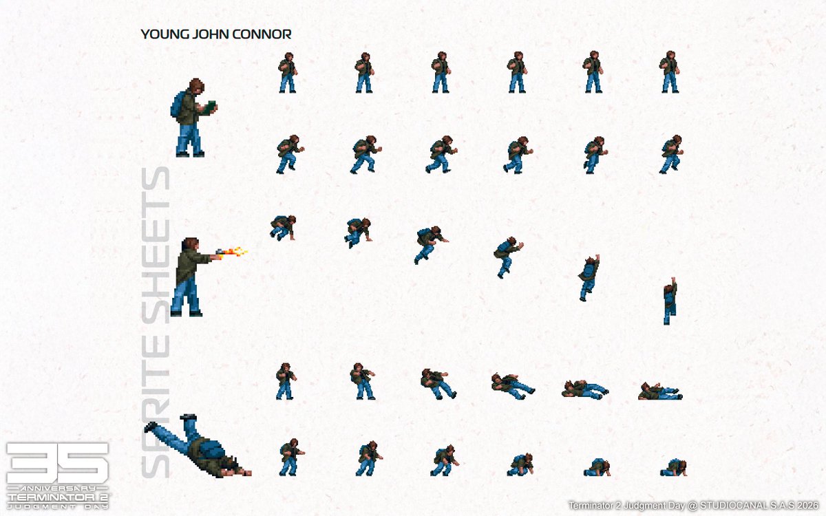 Reef_Games's tweet photo. "Terminator 2 holds a special place for everyone (me included) so I watched certain scenes over and over again to translate them accurately into the game. Believe it or not, some of the SWAT death animations are referenced from the movie too. " -  Jabir (Pixel Artist at Bitmap)

From iconic scenes to the smallest details, every pixel was carefully considered to bring the world of T2 to life. Now’s your chance to step into it.

T2D: NO FATE – 25% OFF! 🔫
🔗: https://t.co/N2FozkXqZQ

Terminator: Resistance Annihilation Line - 50% OFF! 🔥
🔗: https://t.co/zCTHyVCG0W