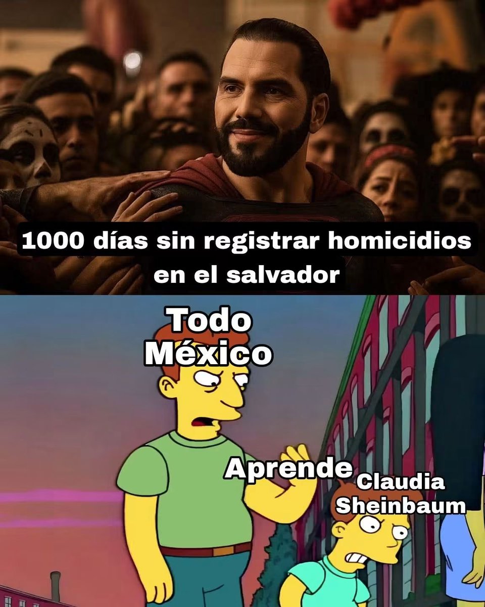 NoVive_Socialis's tweet photo. Bukele con el país más seguro del continente https://t.co/QfRHwHbYI1