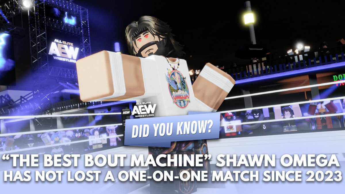 AEWonAKSports's tweet photo. 💡 DID YOU KNOW?

“The Best Bout Machine” @shawn_makaveli has not lost a one-on-one match since 2023.

Who will be the one to finally end it? 👀