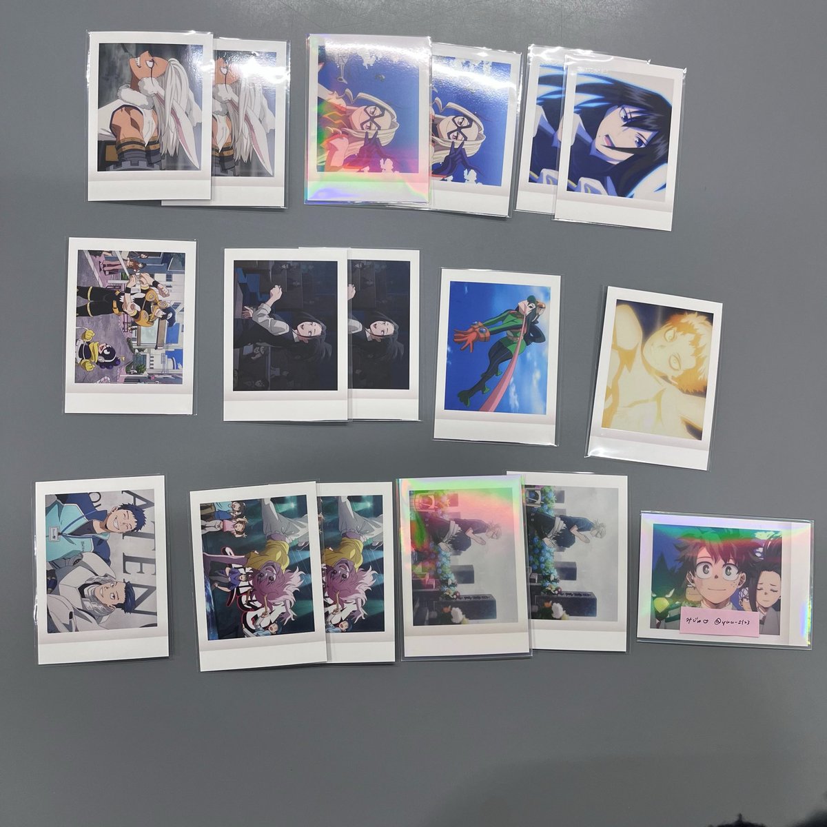 yuu_s123's tweet photo. 【交換】僕のヒーローアカデミア ヒロアカ ぱしゃこれ FINALSEASON パシャこれ

譲）画像1〜3枚目
求）画像4枚目

画像1枚目は画像3枚目から同数以上含む交換のみ
画像2枚目は単体でのお取引可
郵送交換

（死柄木お声かけ中です💦） https://t.co/a5kl1Y72Jb