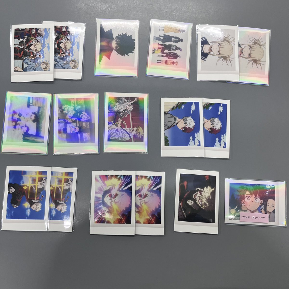 yuu_s123's tweet photo. 【交換】僕のヒーローアカデミア ヒロアカ ぱしゃこれ FINALSEASON パシャこれ

譲）画像1〜3枚目
求）画像4枚目

画像1枚目は画像3枚目から同数以上含む交換のみ
画像2枚目は単体でのお取引可
郵送交換

（死柄木お声かけ中です💦） https://t.co/a5kl1Y72Jb