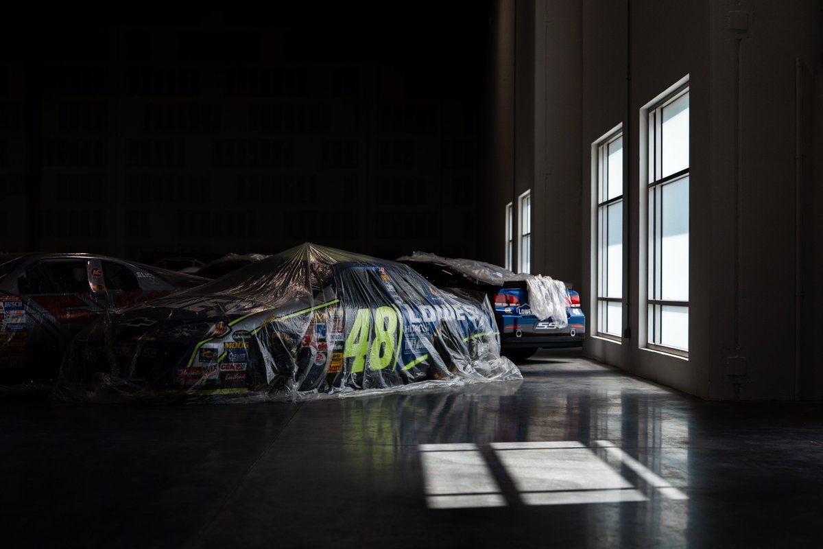 TeamHendrick's tweet photo. Just some of the historic cars that might be in the newly revamped Hendrick Motorsports Museum. 👀 https://t.co/d6txK6qeUp
