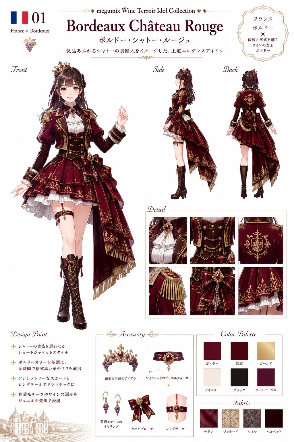 mysterious myths Melting Rouge Sou衣装のみ megumix@AIart on X: 