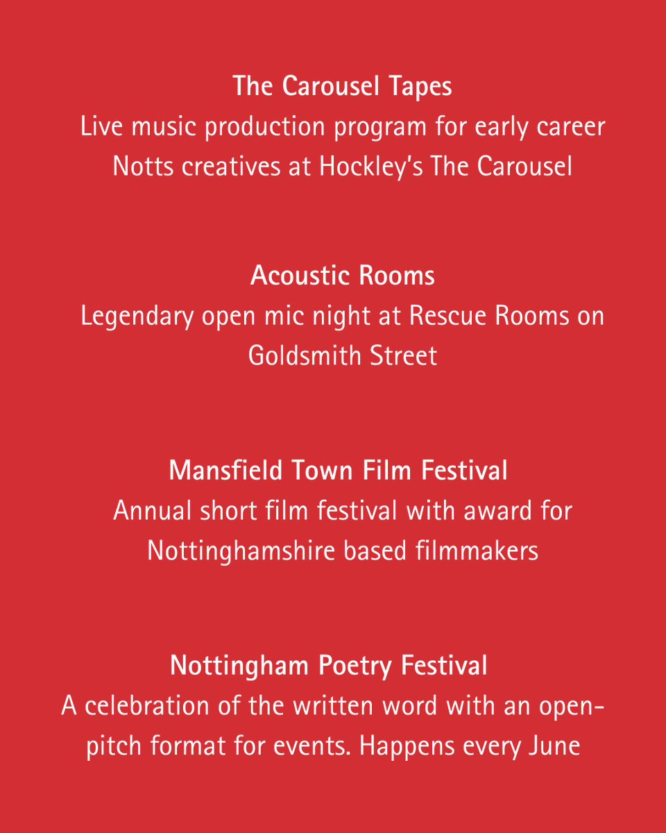 LeftLion's tweet photo. It's not always easy to be creative in the UK, so here are some creative opportunities in Notts we think are worth keeping in mind ✨ https://t.co/YW58oKqoXi