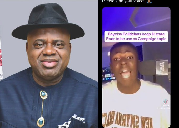 ParallelFacts's tweet photo. TikToker BrianBox Whereabouts Still Unknown Six Days After He Was Tracked Down by DSS for Exposing Bad Roads Under Bayelsa APC Government and Urged Youths to Vote Out Bad Governance https://t.co/RpRR1qd4Uo https://t.co/Hb47VFSiOI
