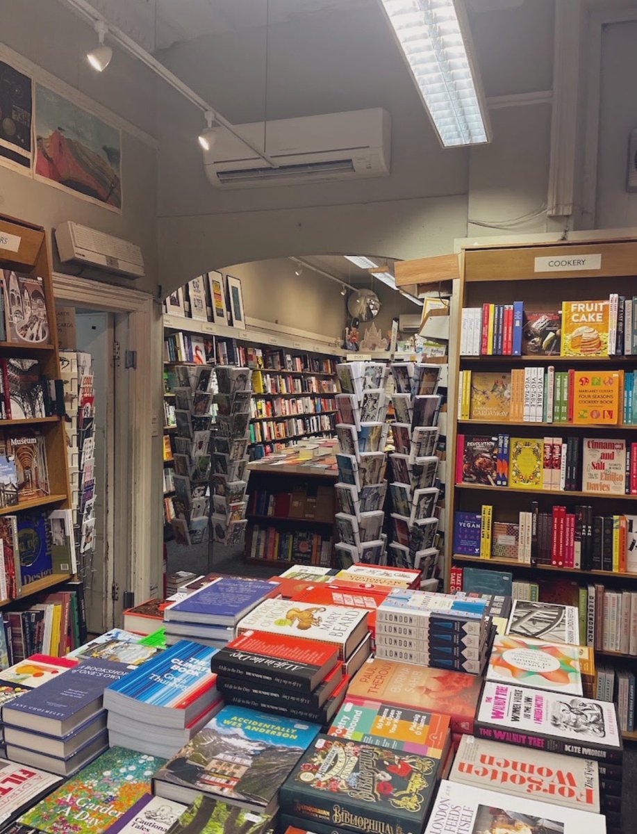 witheredemotion's tweet photo. Small glimpse into Auden’s bookshop, located in Notting Hill. https://t.co/rwq5wseZpA