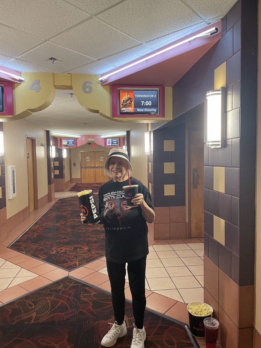 robertpatrickT2's tweet photo. Mama went to see T2 in the theater! 👍🏼

#t2 https://t.co/VO4TVQJPkf