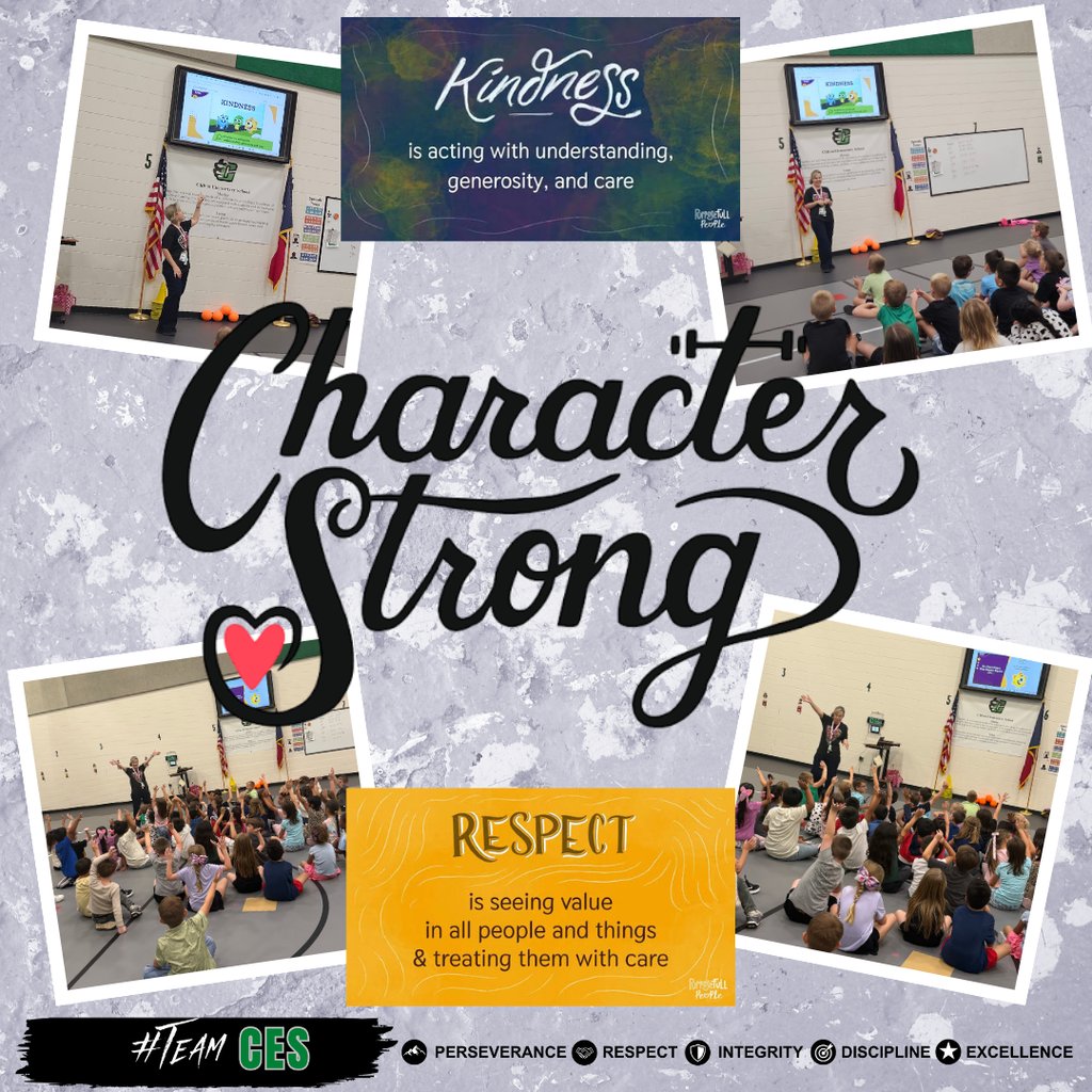 Cubs_ES's tweet photo. Our wonderful counselor, Mrs. Gloff, has begun teaching the CharacterStrong program during Specials each Wednesday.  We look forward to watching our students put these important character traits into action at school, at home, and throughout our community! 💚 https://t.co/69kdqSCrxg