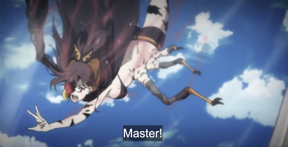 legion_red's tweet photo. @rezero_ice That body horror as she transforms is very unnerving. And it should be a 10 out of 10, but let's be honest. It's gonna get a lot of haters, and by the end of the week it's gonna be like a 9.8 or a 9.7. The Shaula scene alone is a 9.5. https://t.co/6ljuE364l8
