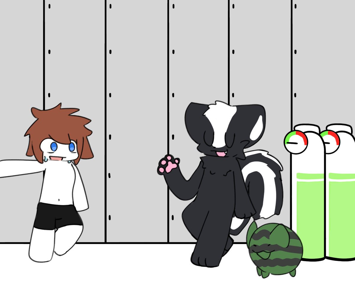 Amyeong_fur's tweet photo. Unpredictable meeting

#changed #furry #skunk https://t.co/u3faXhoZB9