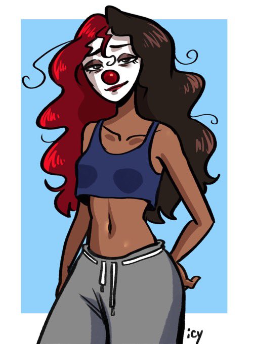 CircuSexyTrix's tweet photo. Surprised? Clowns have needs too, yknow!

🎈Bisexual, Bitsexual. Always down to clown if its good material for her next show.
🎈 Trickster, don't be shocked if she pulls your pants down!
￼🎈Switch! Prefers switches as well. 
🎈DMS Open! More below~ 

#NSFWRP #LEWDRP https://t.co/KbYObYbW9G