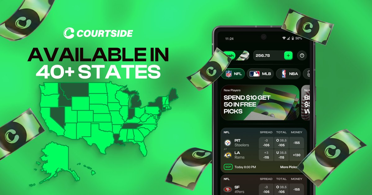 HooveLocks's tweet photo. 🚨 GIVEAWAY TIME 🚨

@courtsideapp + @hoovelocks are giving 5 people 
🔥50 FREE PICK BONUS 🔥

TO ENTER:
✅ Follow BOTH accounts
✅ RT this post
✅ Have a Courtside account

Don’t have a Courtside account yet? 👀
Use my link + code: Hoove below and when you purchase $10 you’ll get a FREE $50 bonus added on💰

Join here: https://t.co/D7pbHdmePu

This app is LIVE in multiple states and the boosts + free pick promos have been unreal lately 📈

Winner chosen by me tonight ⏳
GOOD LUCK 🍀