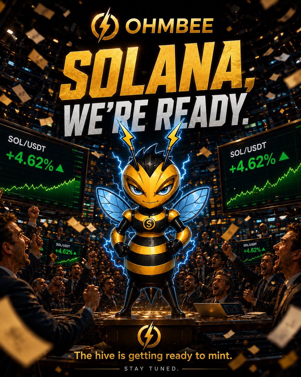 ohmbee_1's tweet photo. Solana, the hive is ready. 🐝⚡
We’re getting ready to mint.
Now all we need is a little +4.62% green. 👀📈

@solana https://t.co/VtSi2BZmx5