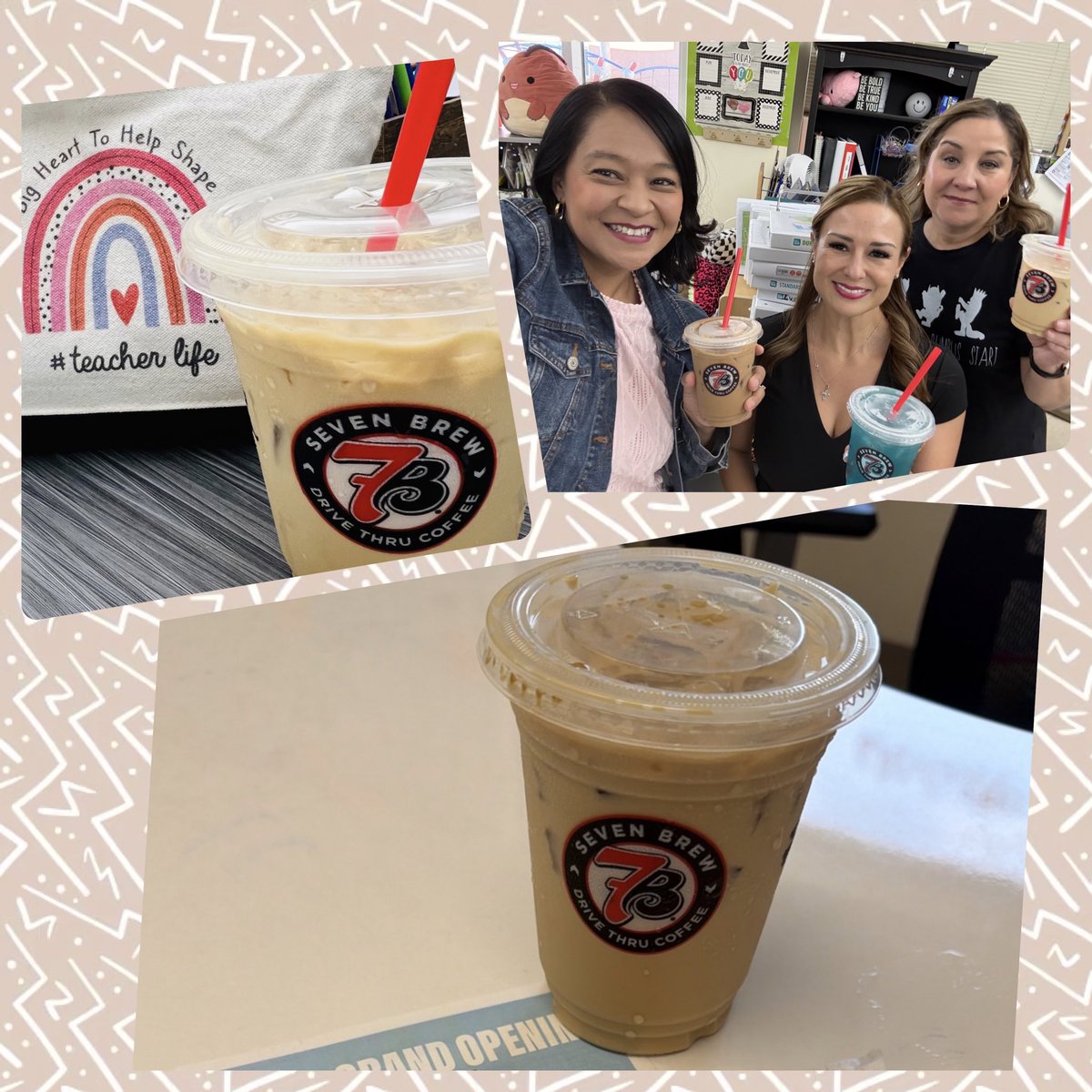 DelValleES_YISD's tweet photo. A huge thank you to 7 Brew Coffee for generously providing drinks for our amazing teachers and staff at @DVES! Your kindness and support helped brighten everyoneโs day. We truly appreciate you! ๐โ #THEDISTRICT #WeDeliverExcellence #7BrewCoffee @slahrman @badillo_mrs @OFOD https://t.co/PFv4foPhxJ
