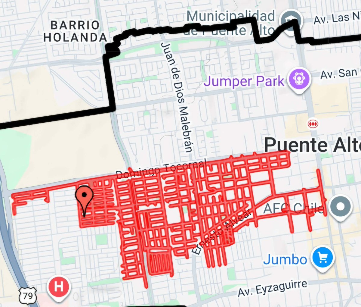 UlloaG_Fernando's tweet photo. 🔴#PuenteAlto| Corte de energía eléctrica afecta a 3.825 clientes de #EEPA. La tarde del miércoles 2 de septiembre. https://t.co/TkmbakqymI