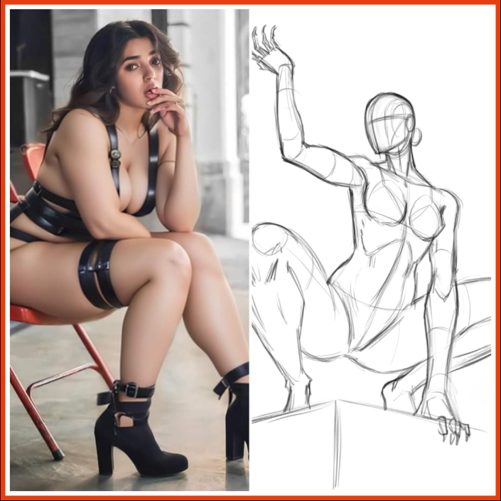Out_2Box's tweet photo. Dear @grok Please make her to do that pose perfectaly and please Don't change her Outfit. https://t.co/V4ICI8FBzi