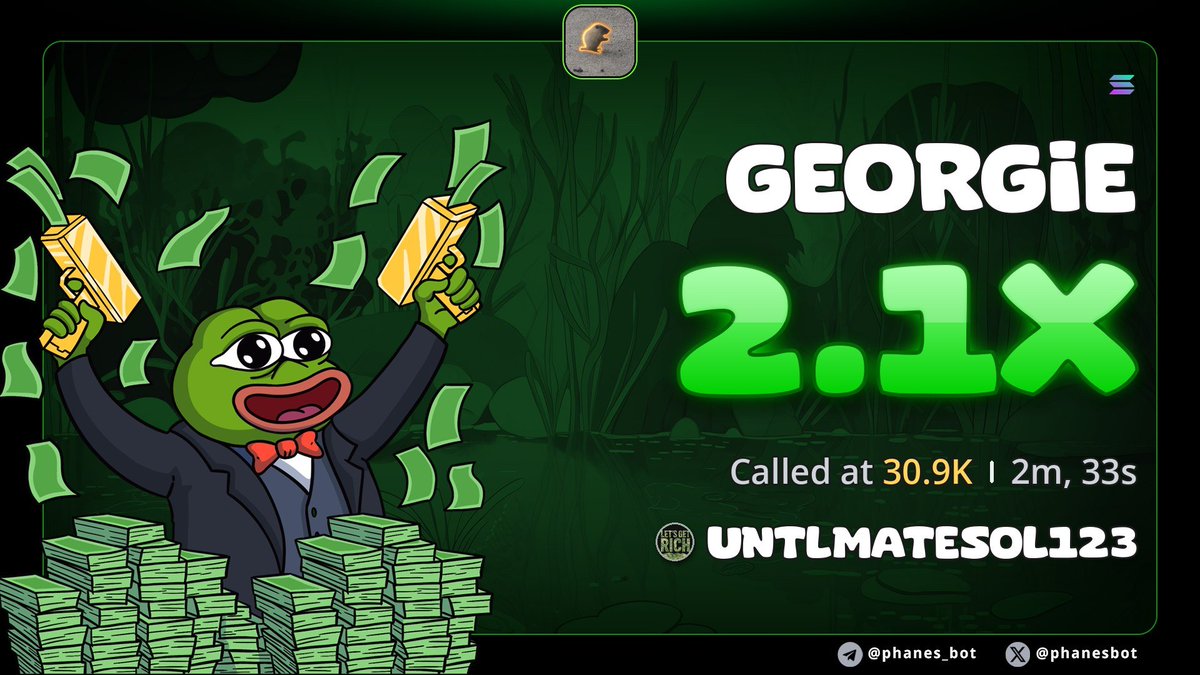 Untlmates's tweet photo. Aggressive 2x up on $GEORGlE 🤩🤩
To the moon we go guys 🚀🚀💥

Big green candles 🤑🤑
Dm: https://t.co/g2HE6vxqOG let’s multiply those bags 💰💰 https://t.co/81waWN9Kd4