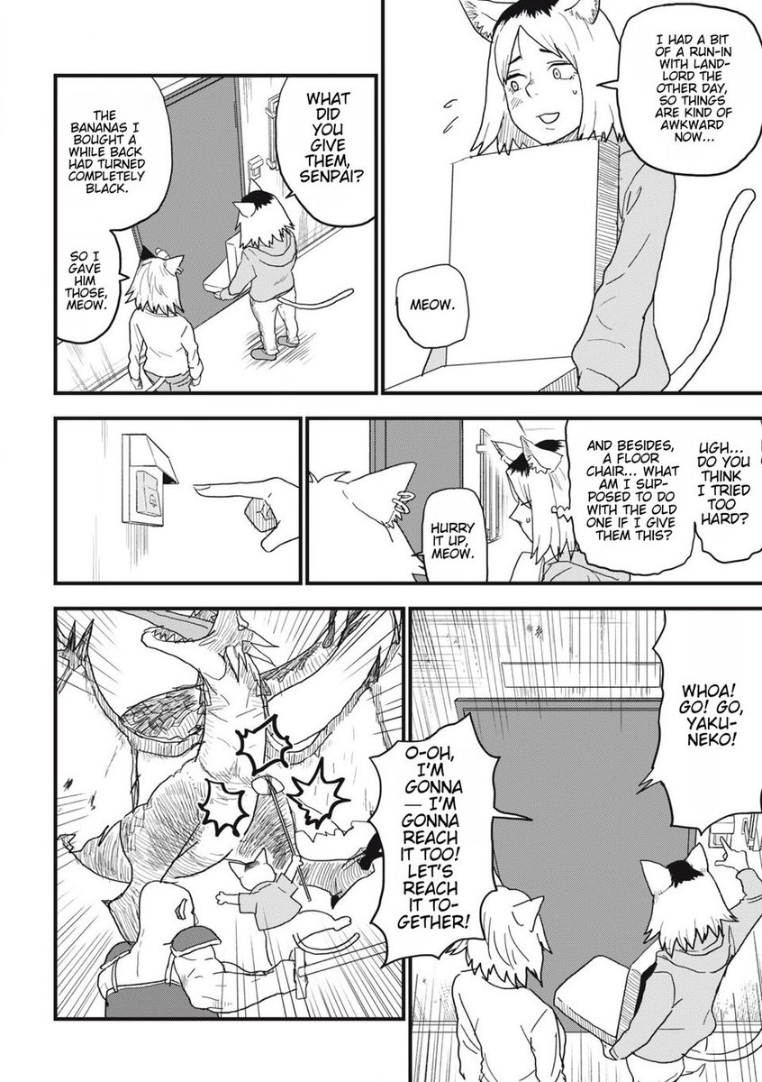QuirklessStoner's tweet photo. Monster Hunter reference in the Chainsmoker Cat manga https://t.co/lqw153Eifj