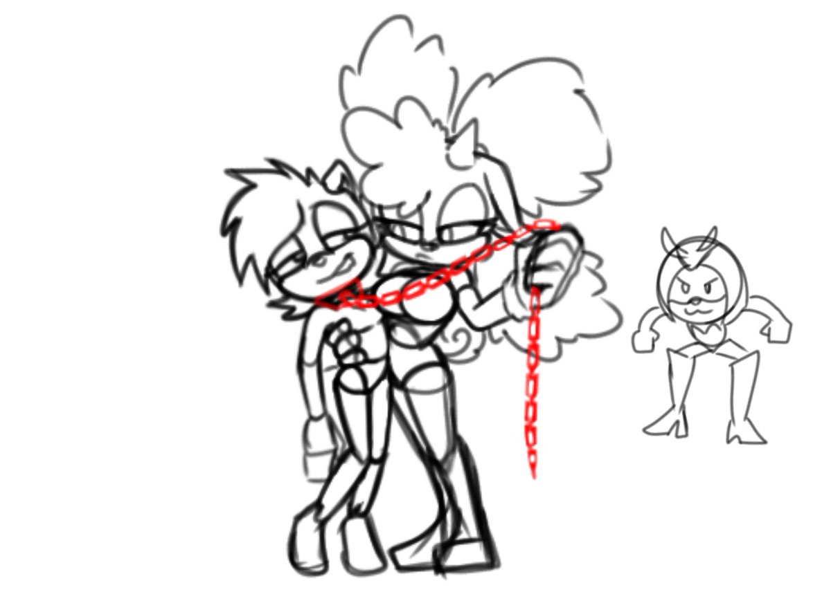 xXRuckussXx's tweet photo. Algún día me animare a dibujar porno? Ni idea, aun me da cosa... Pero algo es algo...
#SonicIDW
#TangleTheLemur
#lanolinthesheep
#JewelTheBeetle
#WIPㅤ
#sketches https://t.co/MeOeR9kdxz