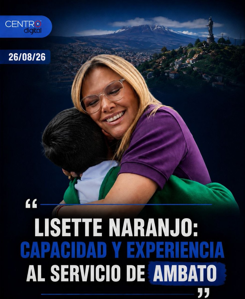 CevallosGaae's tweet photo. Lisette Naranjo y ADN Ecuador trabajan para que Ambato recupere su orgullo y fortalezca sus barrios, mercados y emprendedores. https://t.co/kk2aX8u5Wk
