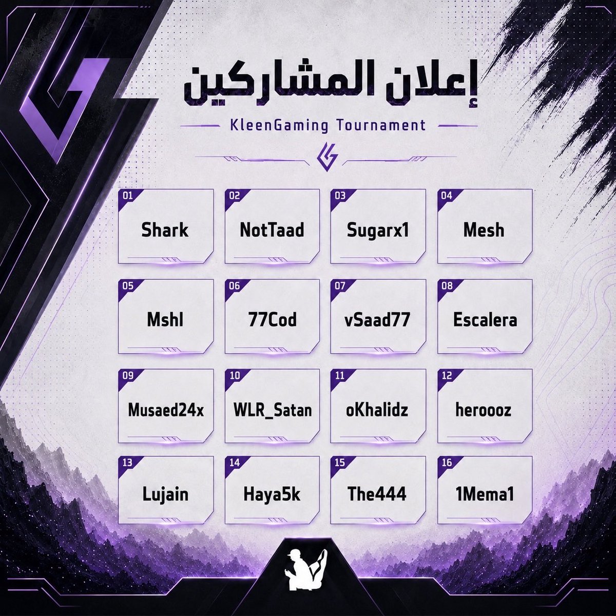 CODMENAHUB's tweet photo. 🎮 نعلن لكم اليوم فكرة بطولة KleenGaming للستريمرز 

تمت دعوة 16 ستريمر للمشاركة في البطولة، وكل ستريمر راح يكوّن فريقه بالشروط التالية:

• يختار يكون لاعب أو مدرب للفريق
• يختار لاعب محترف واحد
• بقية لاعبين الفريق يتم اختيارهم من المتابعين، بشرط ألا يكونوا لاعبين محترفين

🏆 الجائزة:
أربع كنترولرات احترافية مقدمة من كلين قيمنق للفريق الفائز 

🎯 وتقدر تكون أحد المشاركين!
شارك في سكرمات الستريمرز مع المتابعين، وممكن يتم اختيارك لتمثيل فريق أحدهم في البطولة.

📅 بداية البطولة: 9 سبتمبر
وسيتم الإعلان عن الجدول خلال الأيام القادمة.

#KleenGaming - @KleenGaming1
