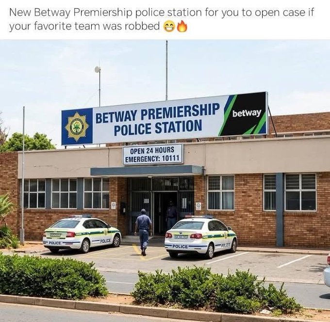hjmaluks's tweet photo. @thomasmlambo @SSFootball @BetwayPrem will you need directions or someone to go with you? https://t.co/ikxlgblI0Z
