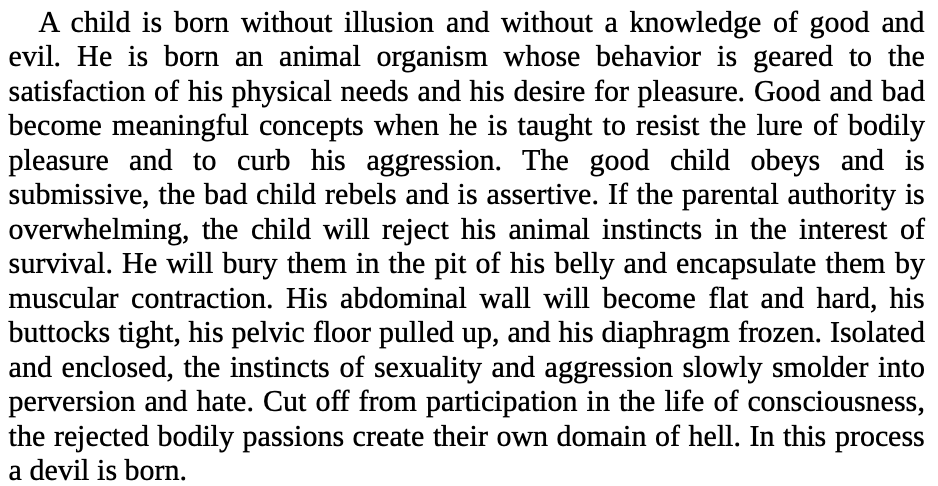 WaveRid22249171's tweet photo. The betrayal of the Body by A. Lowen is a great book.
I am really glad that I found it.
#goodandevil https://t.co/sFi18nIVWx