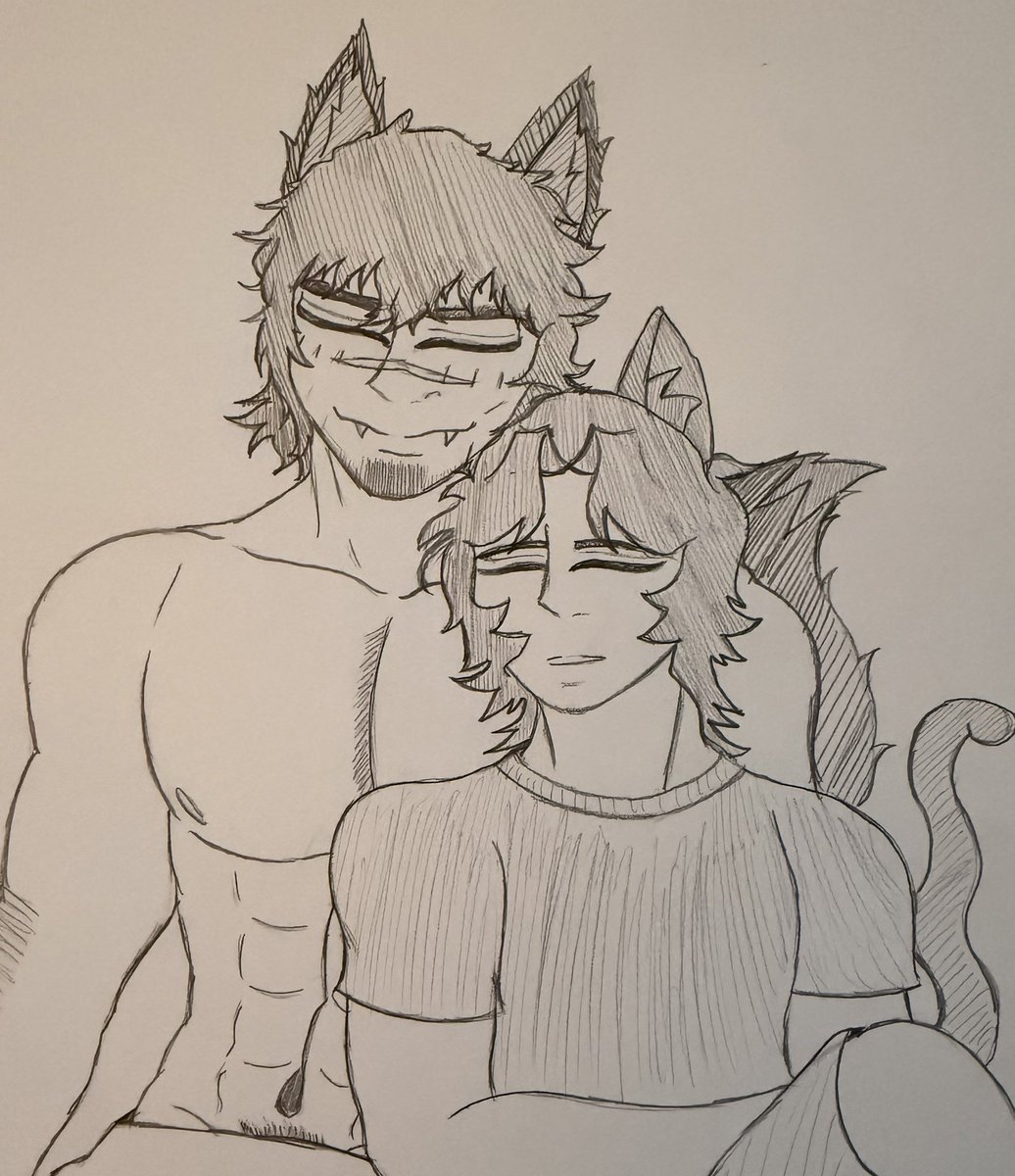 adultlogic689's tweet photo. Study date turned into a Sleepover! <3 

This was really fun to do! :D

#oc #blaze https://t.co/YNJtR5XLl0