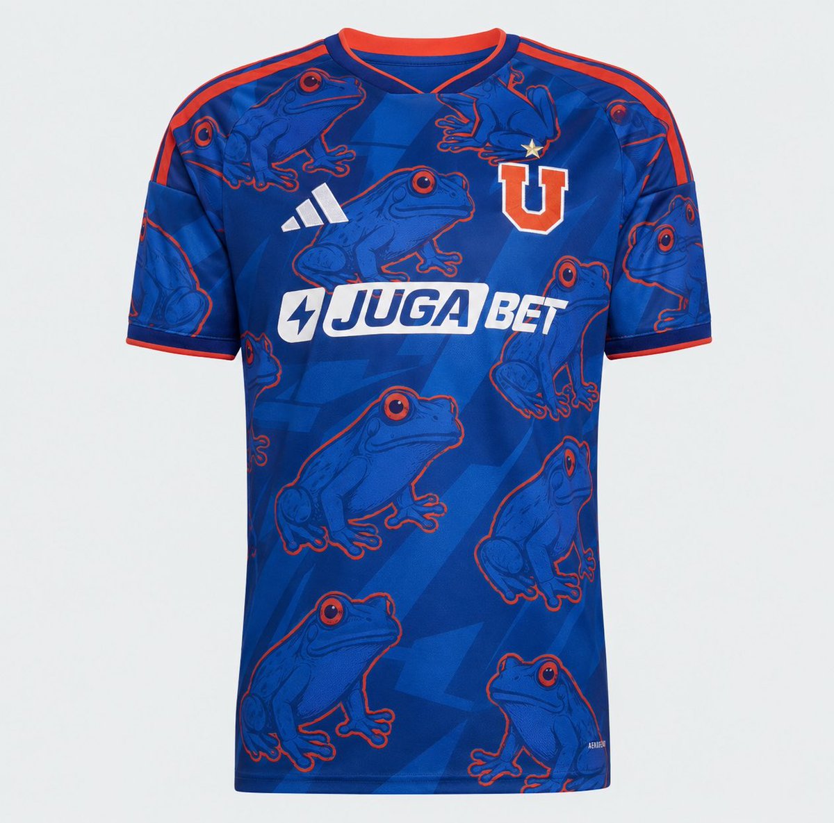 Claarias's tweet photo. El periodista Marcelo Díaz informó que la Universidad de Chile jugará con esta camiseta su partido contra Coquimbo Unido por la fecha 22 de la liga de primera https://t.co/q5dhWCF2VO