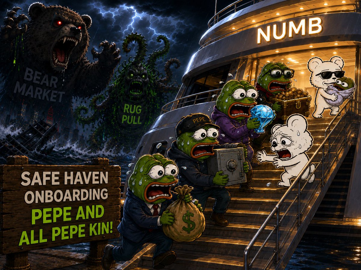 NumbOnPump's tweet photo. @memestcapital On-boarding all Pepe’s!

We have the $1B experiment. You can learn about it on our website!

Trying to beat $Pepe run of 3 weeks to $1B and do it in 2 weeks! https://t.co/7acFvvTfz3