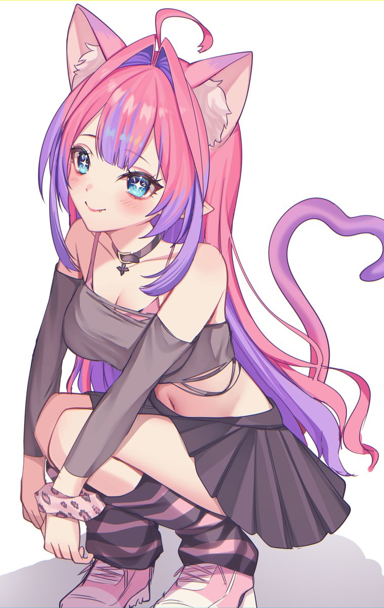 _58YA's tweet photo. 🐱💗#ヴィヴィメイク https://t.co/XSvFu6cbLZ